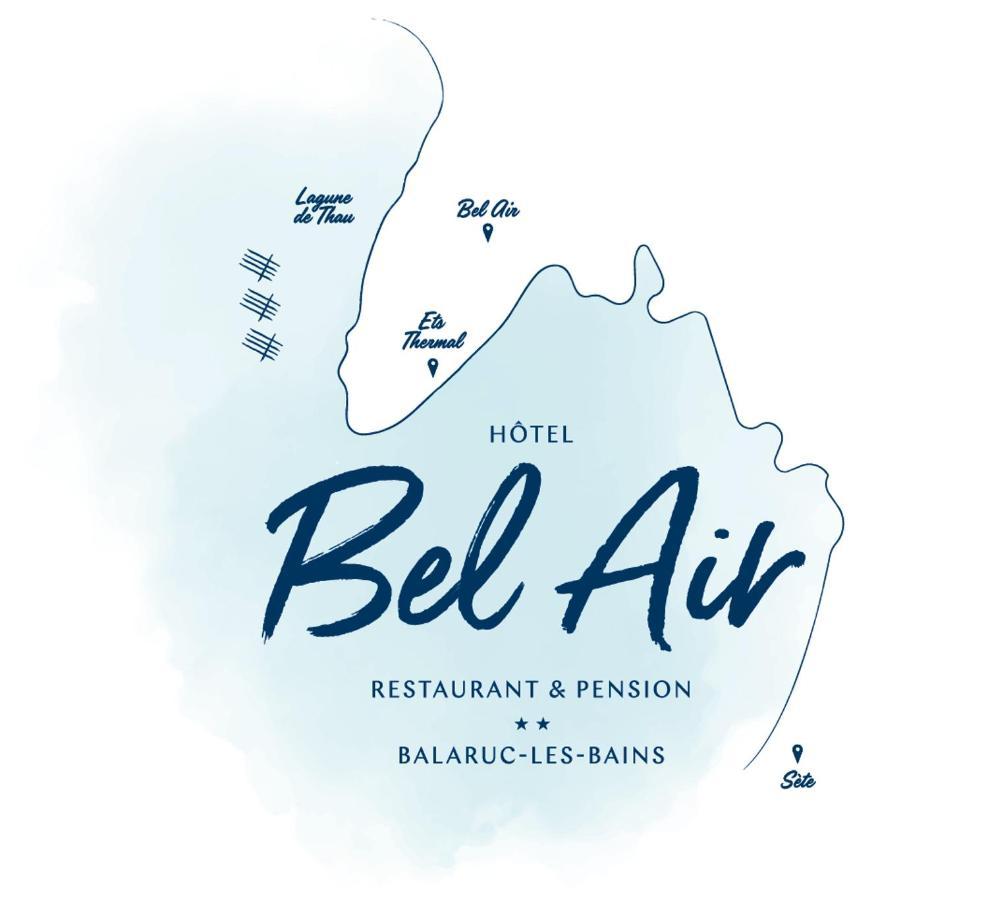 Hotel Restaurant Et Pension Soiree Etape Bel Air Balaruc-les-Bains Dış mekan fotoğraf